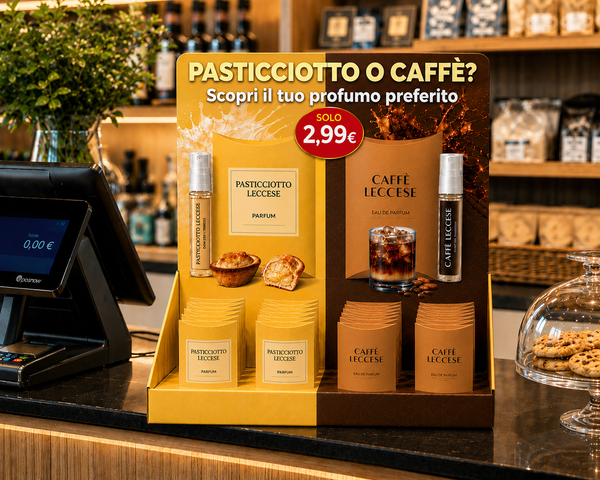 Diventa Punto Vendita Autorizzato di Profumo Pasticciotto Leccese® e Profumo Caffè Leccese® - Piano Business