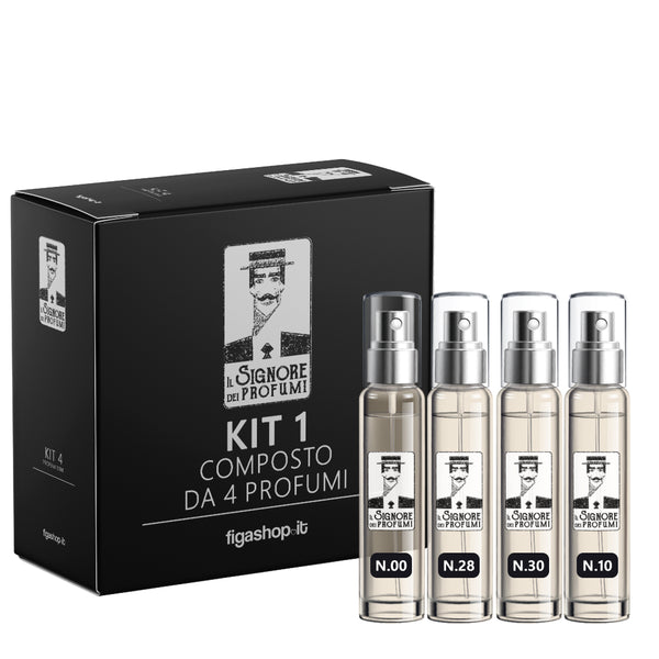 Kit di 4 o 8 Profumi con Fragranze Uniche e Diverse