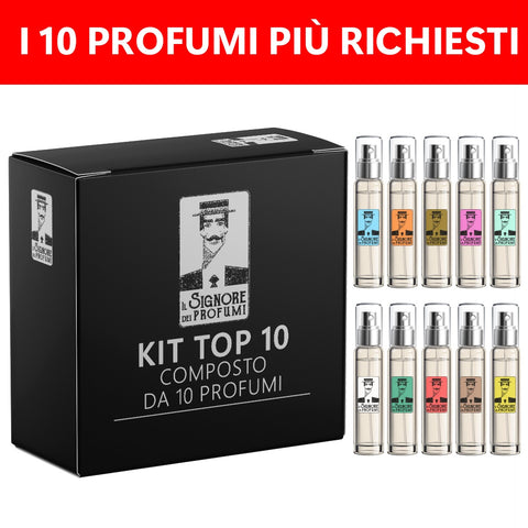 Kit Top 10 Profumi con Fragranze Uniche e Diverse