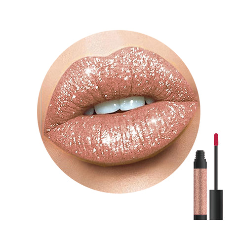 LIPSTICK GLITTER CHAMPAGNE