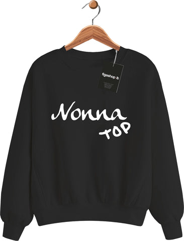 Felpa Nonna Top - Nera