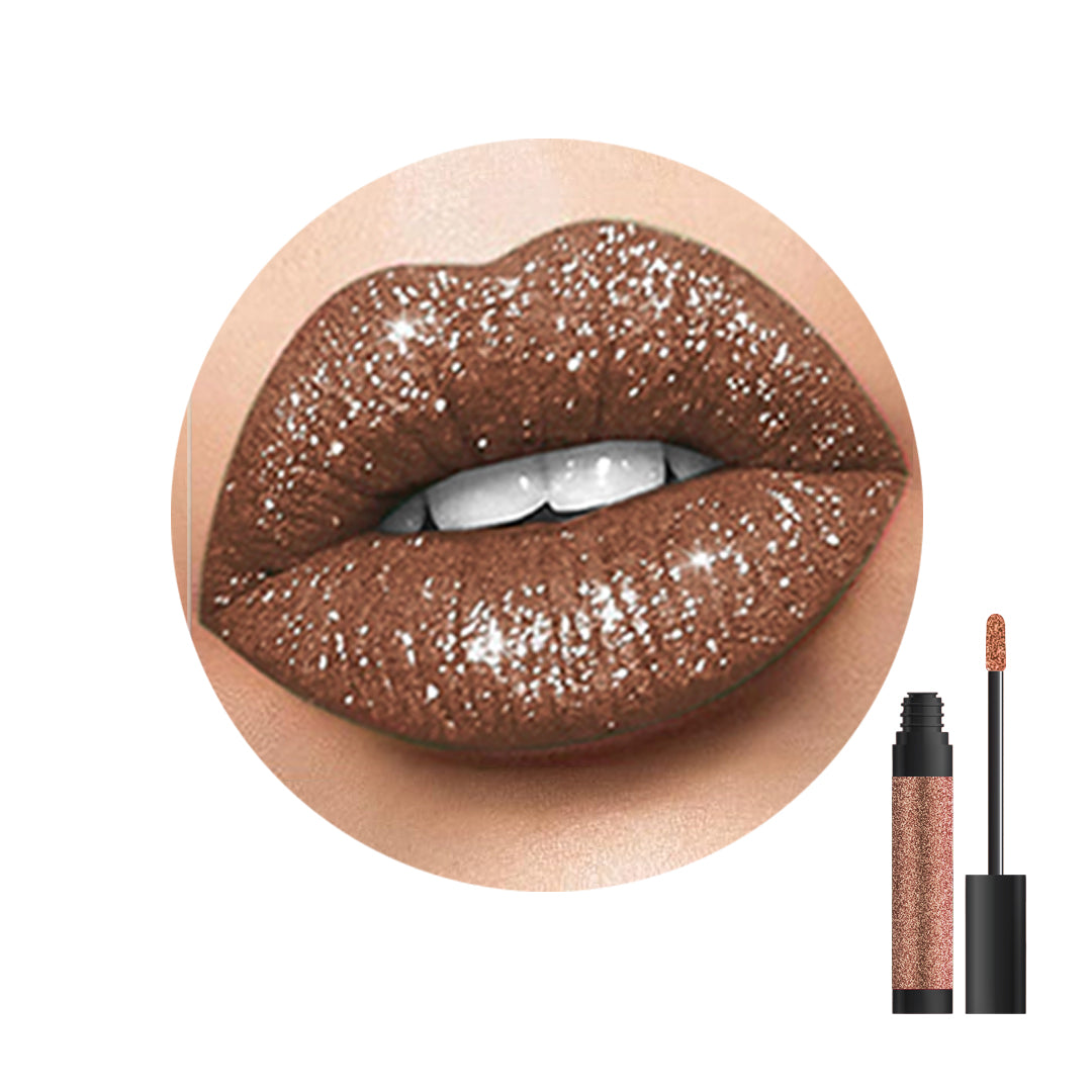 LIPSTICK GLITTER ROSE GOLD