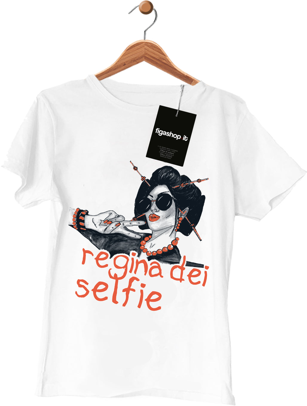 Maglietta Regina dei selfie