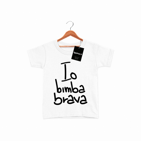 T-Shirt Kids Io bimba brava