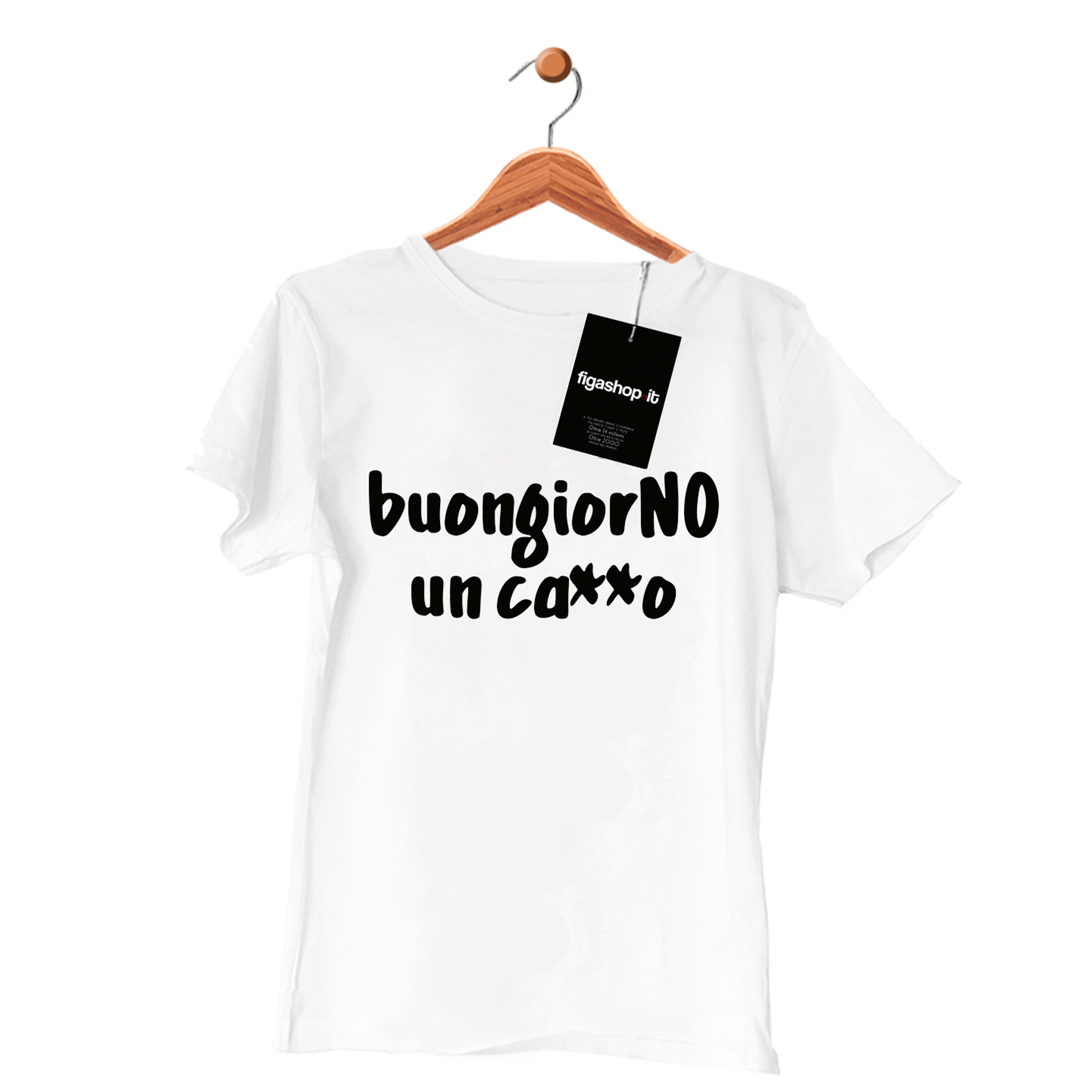 Maglietta Buongiorno un ca**o