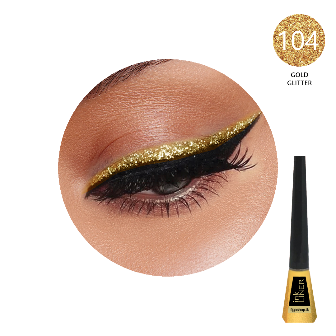 Eyeliner 104 - GOLD GLITTER