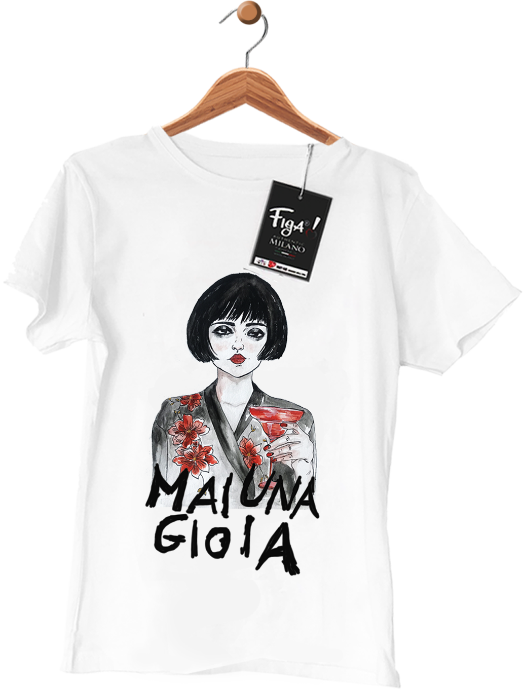 Maglietta mai una gioia hotsell