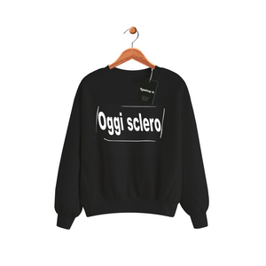 Felpa Oggi Sclero - Nera