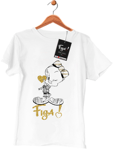 Maglietta Titti Gold Figa!® Milano
